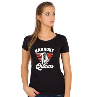 Obrázek 1 produktu Dámské tričko Retro Karaoke Queen