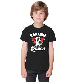 Obrázek 1 produktu Dětské tričko Retro Karaoke Queen