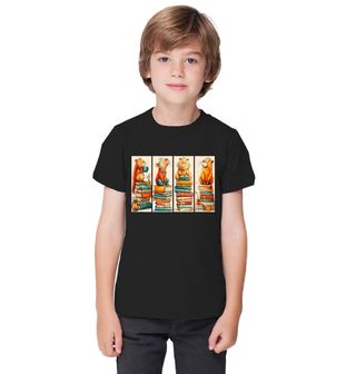 Obrázek 1 produktu Dětské tričko Kapybara na Hromadě Knih