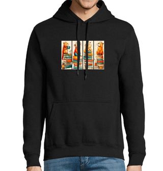 Obrázek 1 produktu Pánská mikina Kapybara na Hromadě Knih