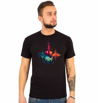 Obrázek 1 produktu Pánské tričko Melodie Přírody v Akustické Kytaře