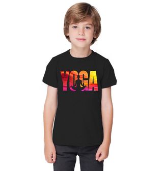 Obrázek 1 produktu Dětské tričko Lotosový Sed Yoga