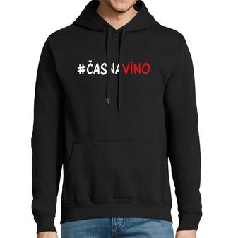 Obrázek 1 produktu Pánská mikina #ČasNaVíno