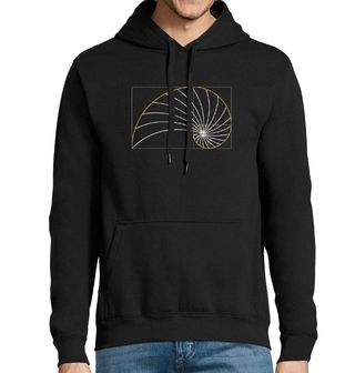 Obrázek 1 produktu Pánská mikina Zlatý Řez Spirála harmonie