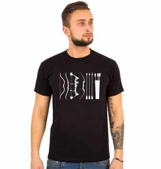 Obrázek 1 produktu Pánské tričko Druhy Luků a Šípy