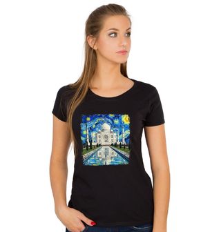 Obrázek 1 produktu Dámské tričko Taj Mahal v Hvězdné Noci
