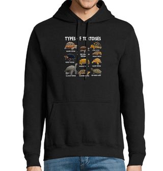 Obrázek 1 produktu Pánská mikina Druhy Želv Types of Tortoises