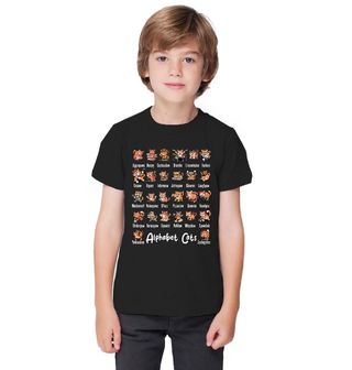 Obrázek 1 produktu Dětské tričko Kočičí Abeceda Alphabet Cats