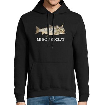 Obrázek 1 produktu Pánská mikina Kočka s Cigaretou MI BOMBOCLAT