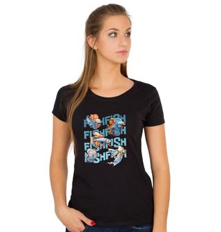 Obrázek 1 produktu Dámské tričko Bojovnice pestré Fish Fish