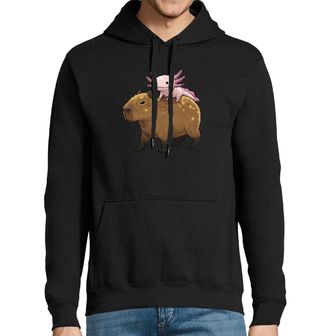 Obrázek 1 produktu Pánská mikina Axolotl Jízda na Kapybaře