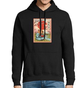 Obrázek 1 produktu Pánská mikina Kapybara s Ramenem pod Sakurami