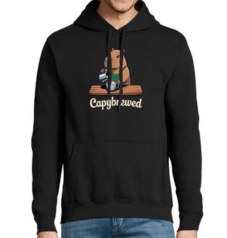 Obrázek 1 produktu Pánská mikina Kapybara Barista Capybrewed