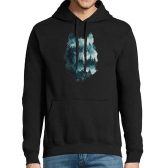 Obrázek 1 produktu Pánská mikina Vlk na Lovu