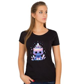 Obrázek 1 produktu Dámské tričko Křišťálová Kočička