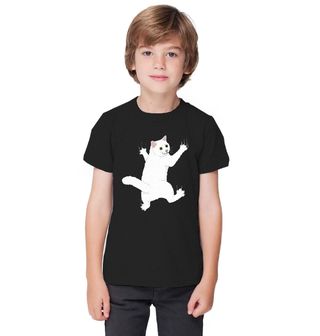 Obrázek 1 produktu Dětské tričko Drápající se Kočka po Tričku