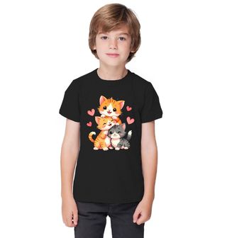 Obrázek 1 produktu Dětské tričko Tři Hravá Koťátka