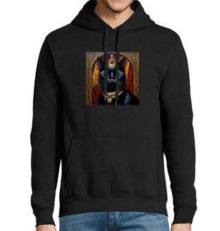 Obrázek 1 produktu Pánská mikina Šlechtická Kočka na Trůnu