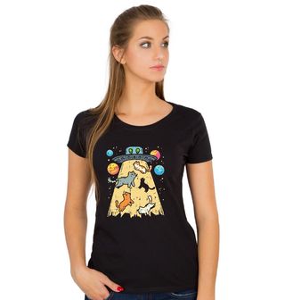 Obrázek 1 produktu Dámské tričko Únos Koček UFO