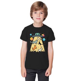 Obrázek 1 produktu Dětské tričko Únos Koček UFO