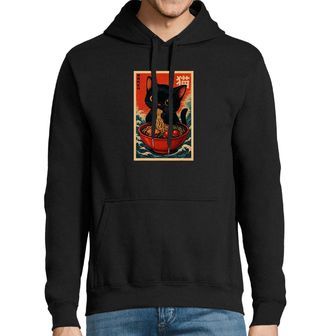 Obrázek 1 produktu Pánská mikina Černé Kotě s Ramenem