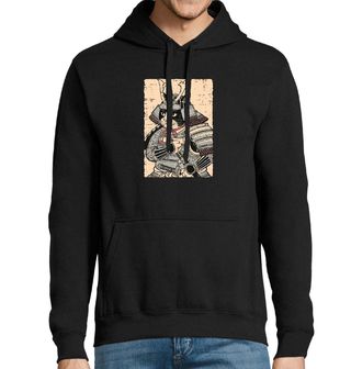 Obrázek 1 produktu Pánská mikina Kočka v Samurajské Zbroji Ukiyo-e Art