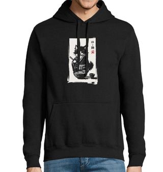 Obrázek 1 produktu Pánská mikina Kočka v Kimonu s Miskou Ramenu