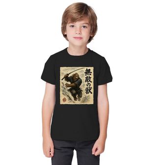 Obrázek 1 produktu Dětské tričko Neporazitelná Gorila Samuraj s Katanou