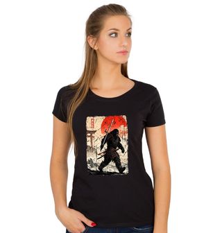 Obrázek 1 produktu Dámské tričko Samurajská Gorila na Pobřeží