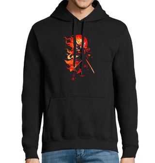 Obrázek 1 produktu Pánská mikina Ohnivý Liščí duch Japonska Kitsune