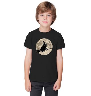 Obrázek 1 produktu Dětské tričko Čaroděj Mops na Létajícím Koštěti