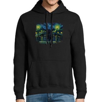 Obrázek 1 produktu Pánská mikina Cane Corso na Mostě ve Hvězdné Noci