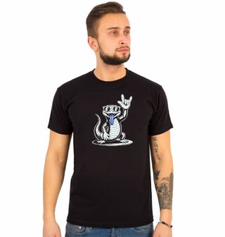 Obrázek 1 produktu Pánské tričko Rocková Tilikva australská Blue-tongued skink