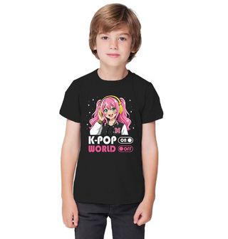 Obrázek 1 produktu Dětské tričko K-pop ON Svět OFF