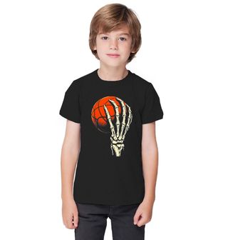 Obrázek 1 produktu Dětské tričko Basketbalový Míč v Rukou Kostlivce