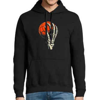 Obrázek 1 produktu Pánská mikina Basketbalový Míč v Rukou Kostlivce