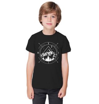 Obrázek 1 produktu Dětské tričko Cestovatelský Kompas na Hory