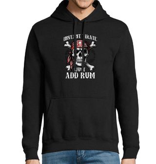 Obrázek 1 produktu Pánská mikina Instantní Pirát – Stačí Přidat Rum