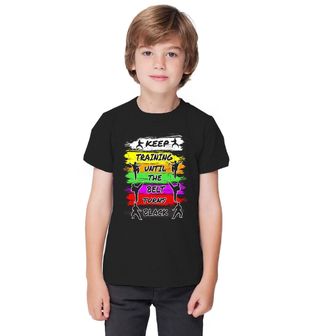 Obrázek 1 produktu Dětské tričko Karate – Trénuj, dokud pásek nezčerná