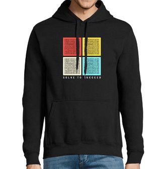 Obrázek 1 produktu Pánská mikina Barevné Bludiště Solve to Succeed