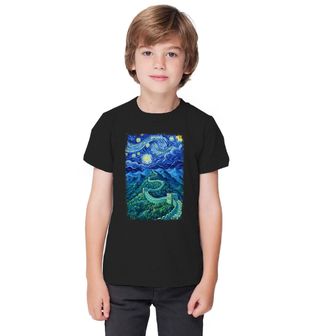 Obrázek 1 produktu Dětské tričko Velká čínská zeď ve Hvězdné noci