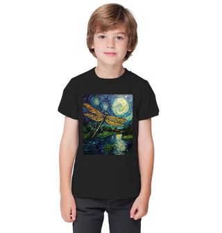 Obrázek 1 produktu Dětské tričko Vážka ve Hvězdné noci
