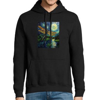 Obrázek 1 produktu Pánská mikina Vážka ve Hvězdné noci