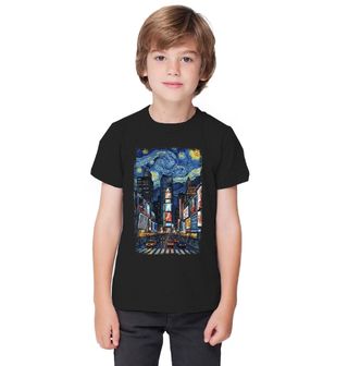 Obrázek 1 produktu Dětské tričko New York Times Square ve Hvězdné noci