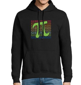 Obrázek 1 produktu Pánská mikina Retro Pí (π) 3,14159...