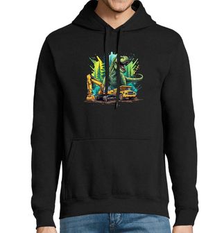 Obrázek 1 produktu Pánská mikina Dinosaurus T-Rex na Stavbě