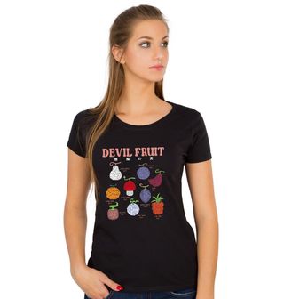 Obrázek 1 produktu Dámské tričko Ďábelské Plody Devil Fruits One Piece