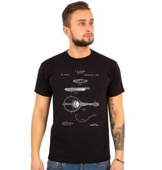 Obrázek 1 produktu Pánské tričko Mandolína Patent O. H. Gibson