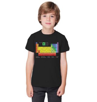 Obrázek 1 produktu Dětské tričko Periodická Tabulka Prvků