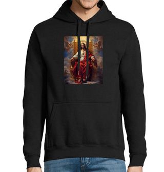 Obrázek 1 produktu Pánská mikina Ježíš na Nebeském Trůnu